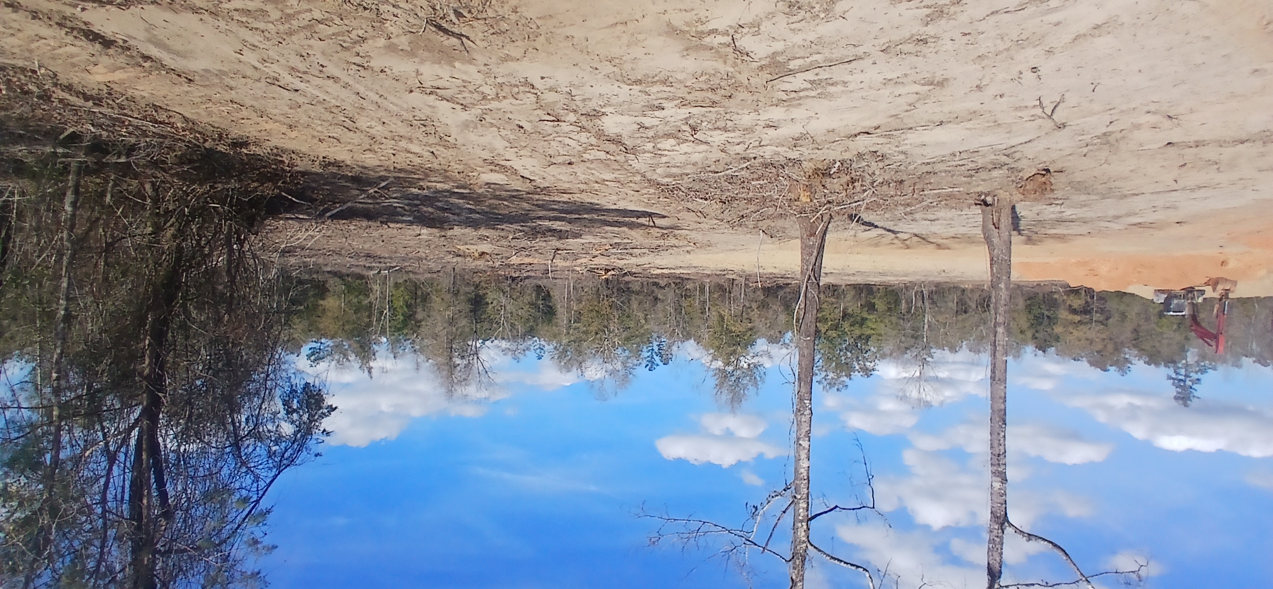 Clay pit landscape